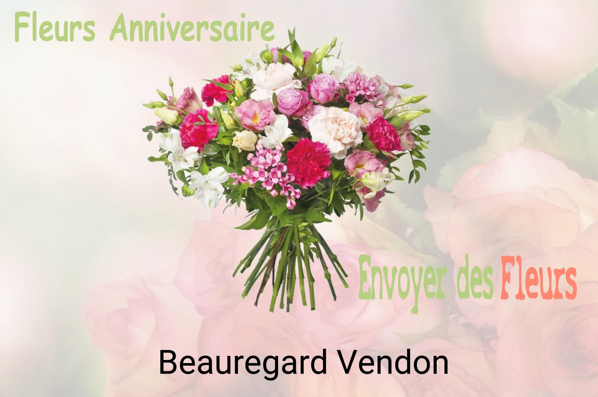 Bouquet de fleurs d’anniversaire livré à Beauregard-Vendon